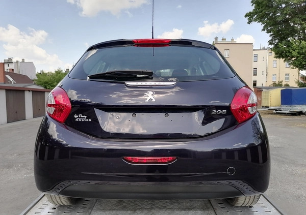 Peugeot 208 cena 22900 przebieg: 110000, rok produkcji 2014 z Rawa Mazowiecka małe 56